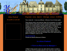 Tablet Screenshot of festivalmusiquechalosse.com